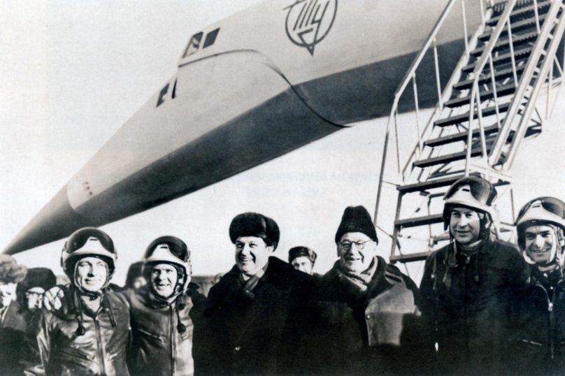 Andrey Nikolaevich Tupolev and Tu-144