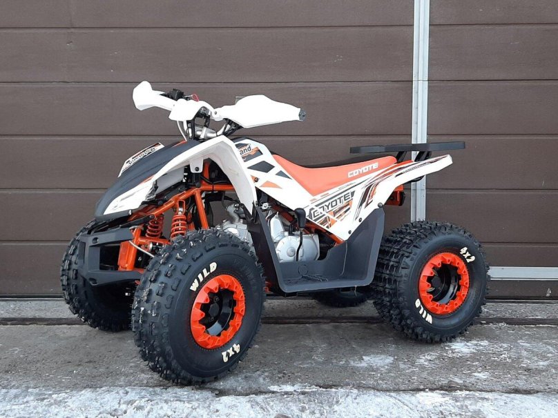 Coyote 125 ATV wheel size