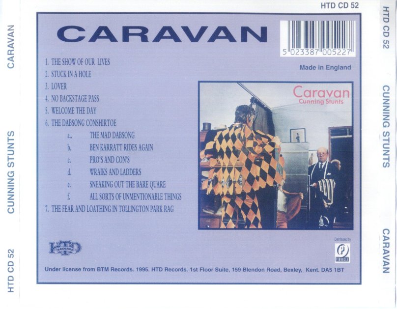 Caravan 1975 Cunning Stunts