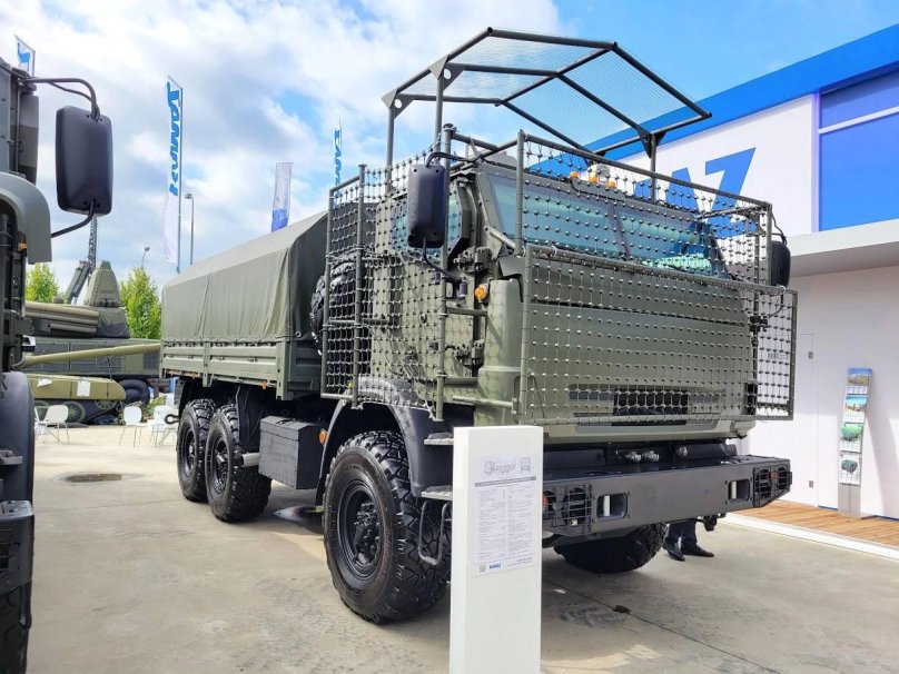 Kamaz-6350 With an armored cab