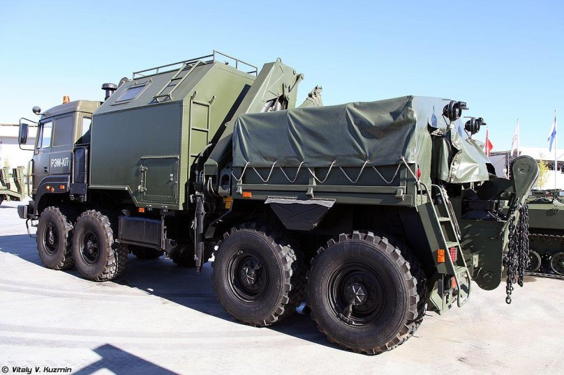 Rem-cl on the Ural-532362 chassis