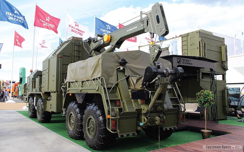 Medium wheeled repair and recovery vehicle Rem-ks1