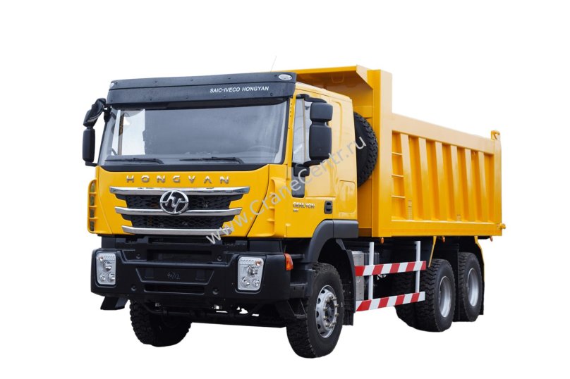 Hongyan SAIC-Iveco dump truck 8x4
