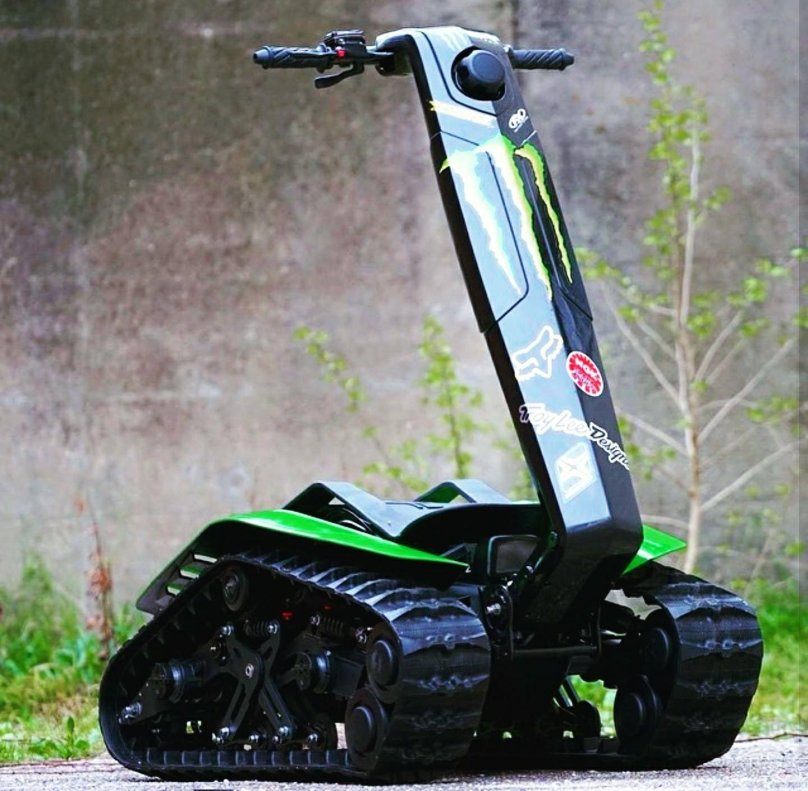 Crawler Segway DTV Shredder