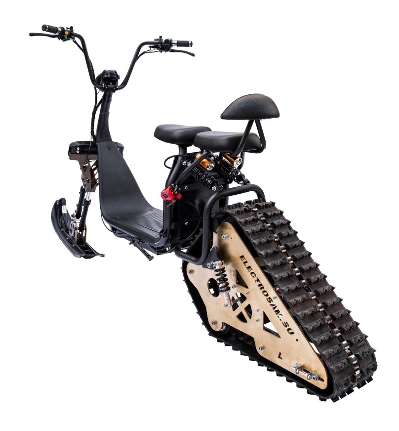 Crawler module for electric scooter citykoko