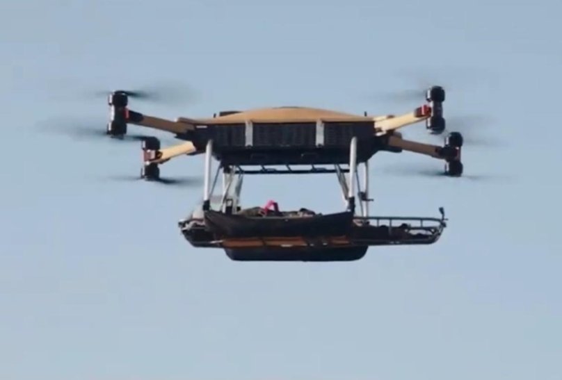 Evacuation drone