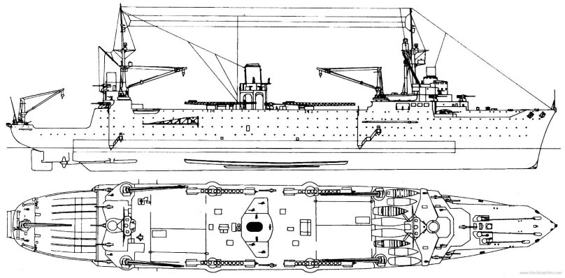 Command test seaplane carrier