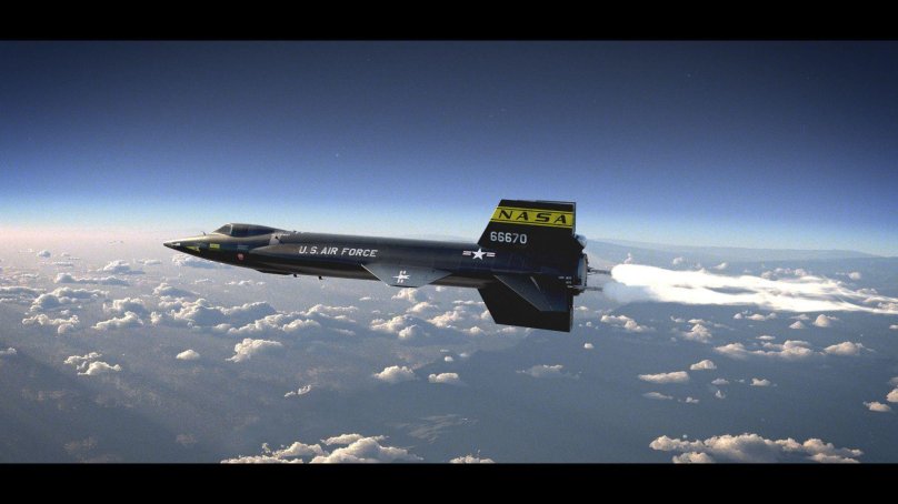 North American x-15 flight