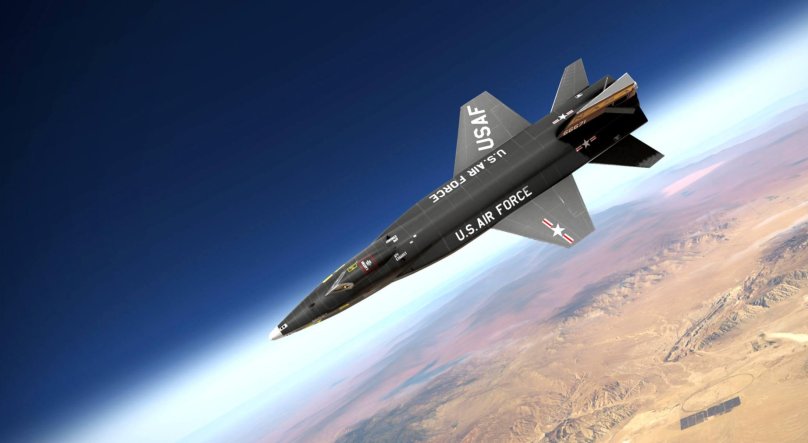Rocket plane x-15