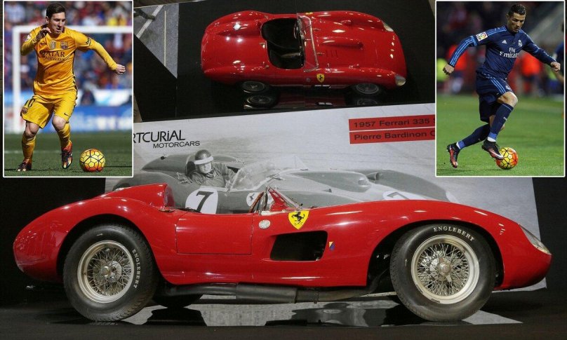 Ferrari 335 s Spider Scaglietti Messi