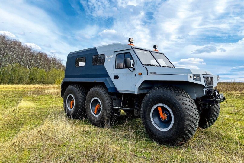 Snow and swamp vehicle Trekol