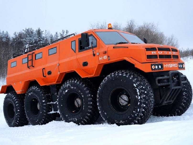 All-terrain vehicle Rusak 8x8