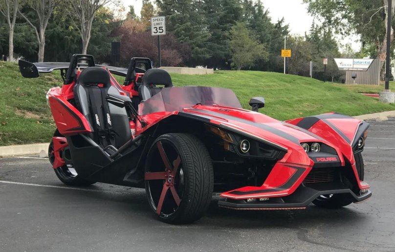 Polaris slingshot tricycle