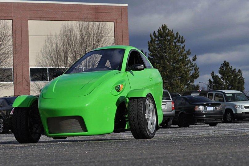 Elio Motors three-wheeled car