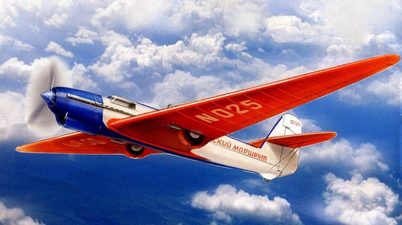 Ant-25 aircraft Chkalov