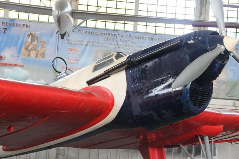 Ant-25 airplane cabin