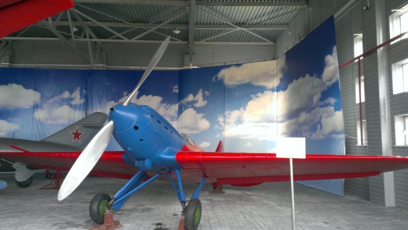 Ant-25 airplane cabin