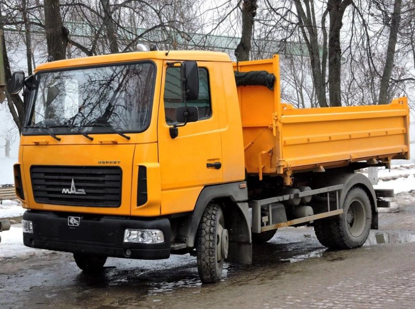 Maz 4571n2-527-000 dump truck