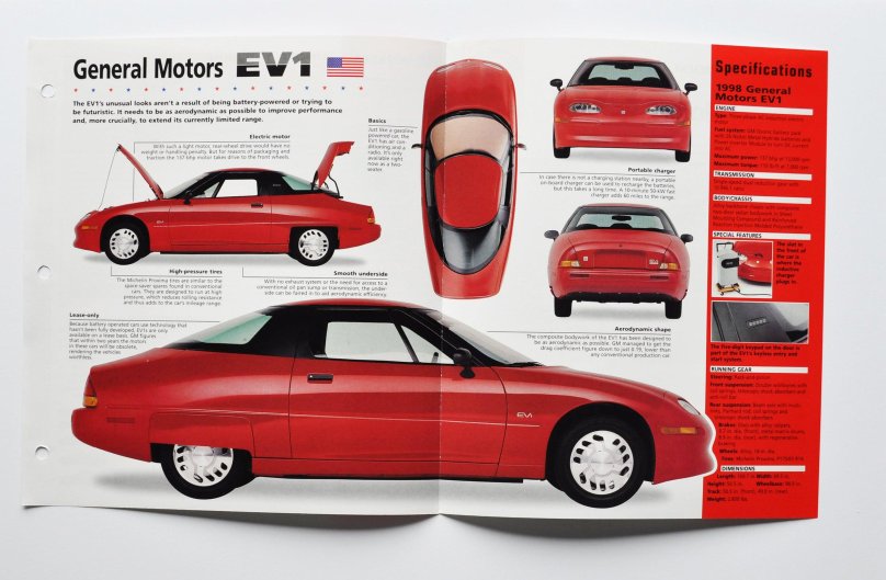General Motors electric car ev1
