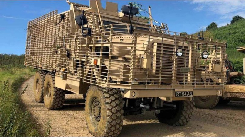 British MRAP Mastiff