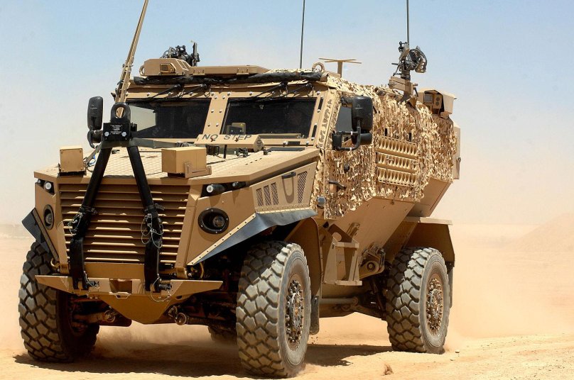 Armored vehicles MRAP