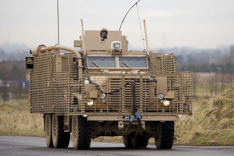 British MRAP Mastiff
