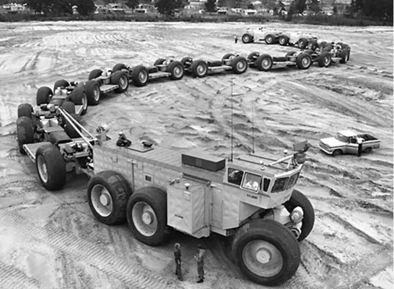 Letourneau road train
