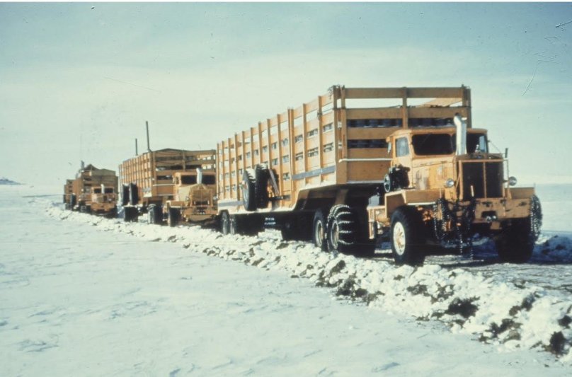 Letourneau American road train