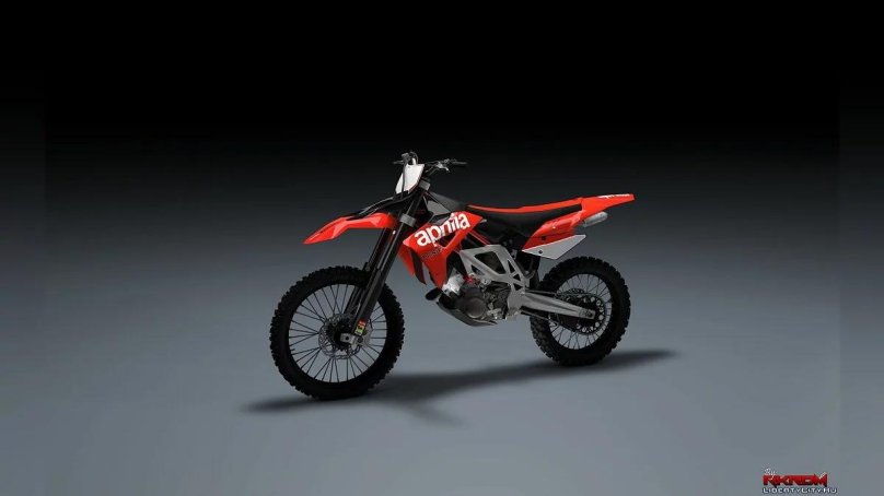 Aprilia MXV 450 Black Russia