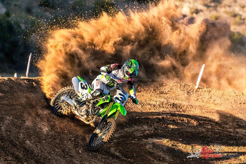 Kawasaki motocross