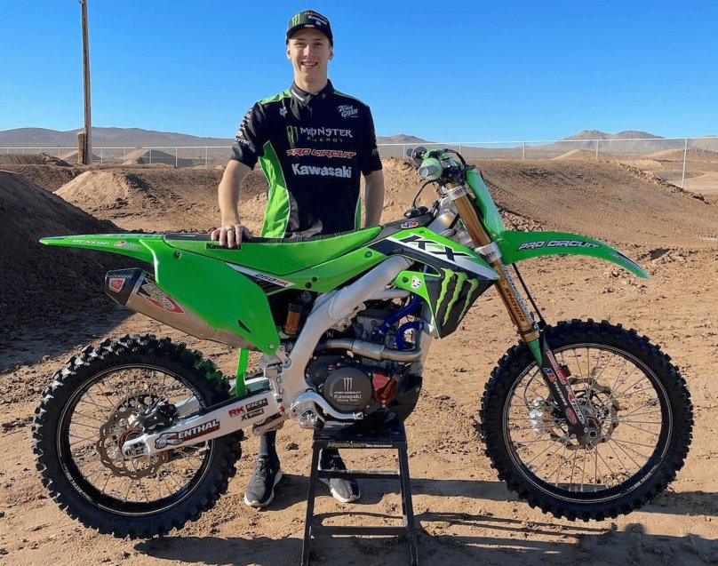 Kawasaki motocross