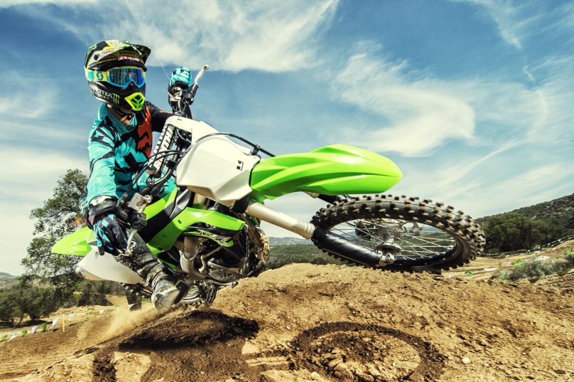 Kawasaki kx250 dirt bike