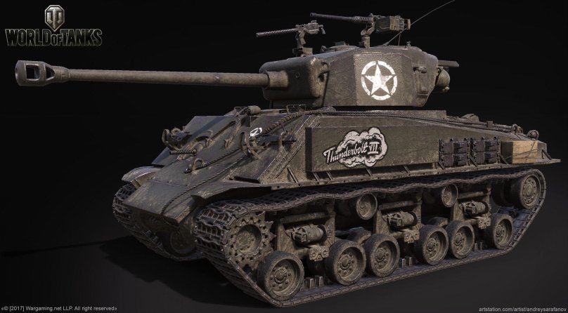 Vi m4a3e8 Thunderbolt VII