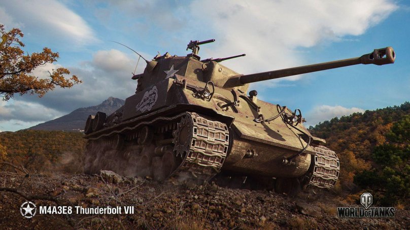 Tank Sherman m4a3e8