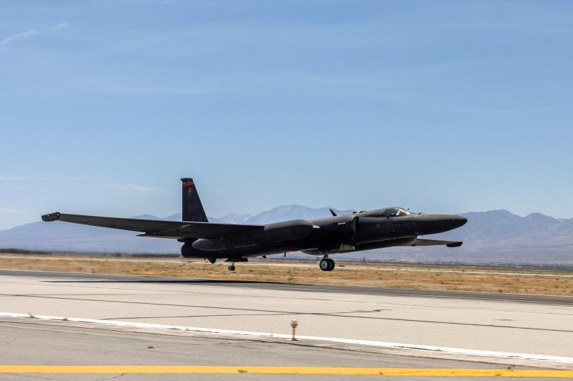 Lockheed u-2 high altitude reconnaissance aircraft
