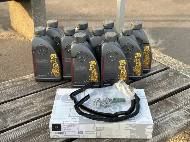 Power steering oil Mercedes 205