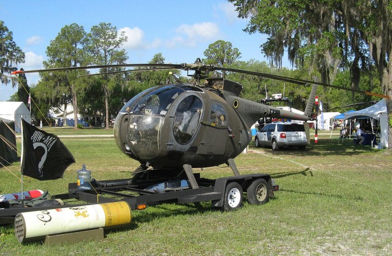 Hughes Oh-6 Cayuse weapons
