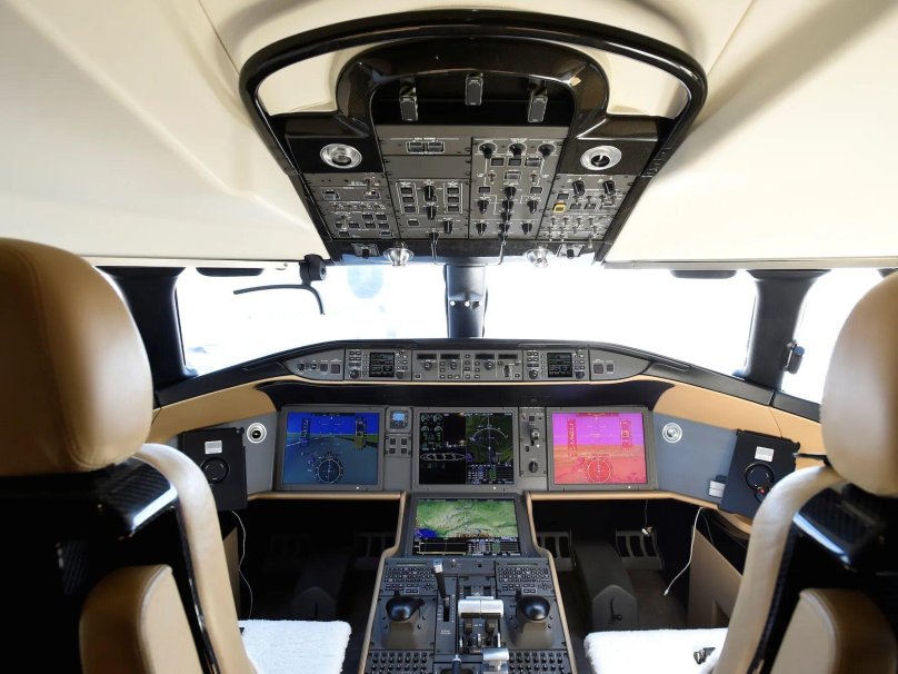 Bombardier Global 7000 aircraft interior