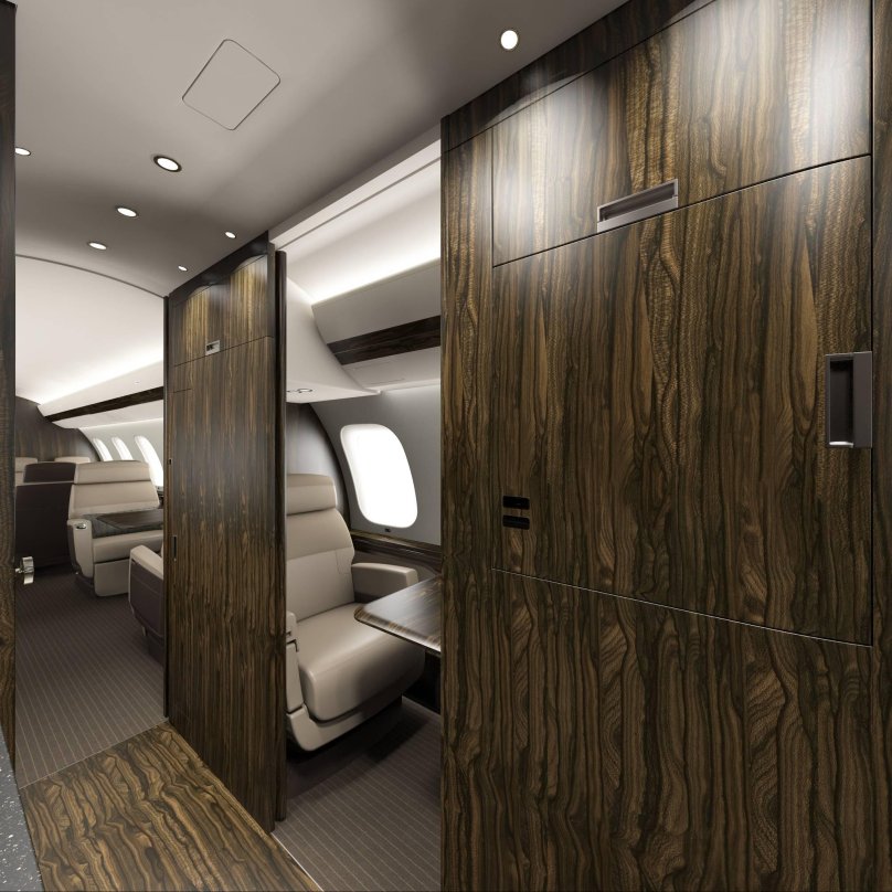 Bombardier Global 7500 cabin