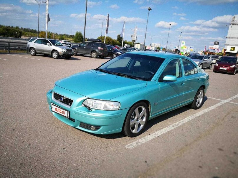 Volvo s60 turquoise