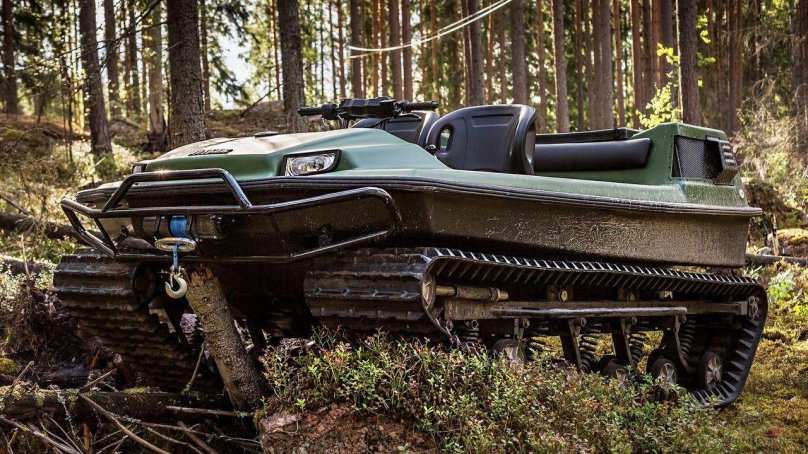All-terrain vehicle amphibious Tinger