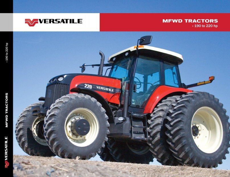 Tractor versatile 220