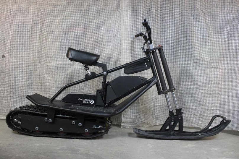 Electric snowbike