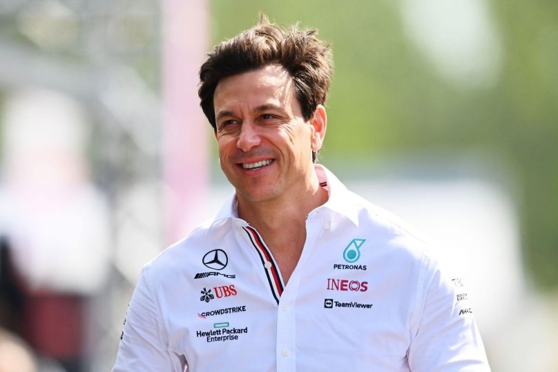 Toto Wolff racing