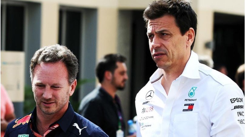 Christian Horner and Toto Wolf