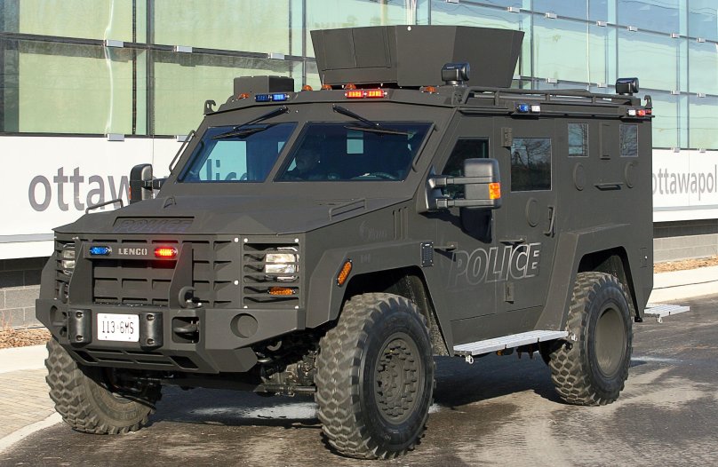 Lenco Bearcat armored car