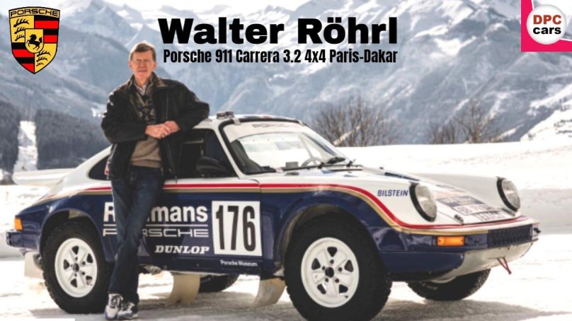 Porsche 911 Paris Dakar