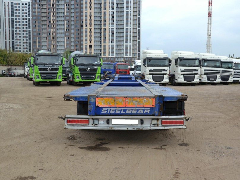 Steelbear container semi-trailer pk-18n-pk-24p