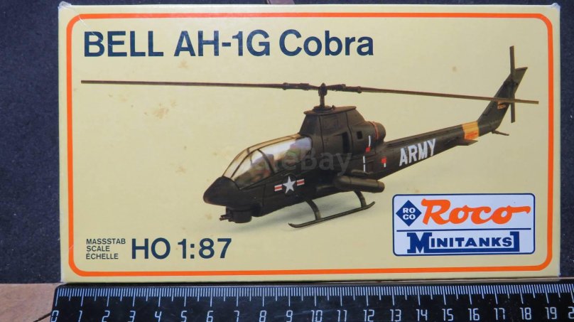 Assembled model of helicopter sh 54