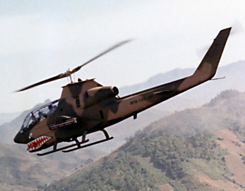 Ah-1f helicopter